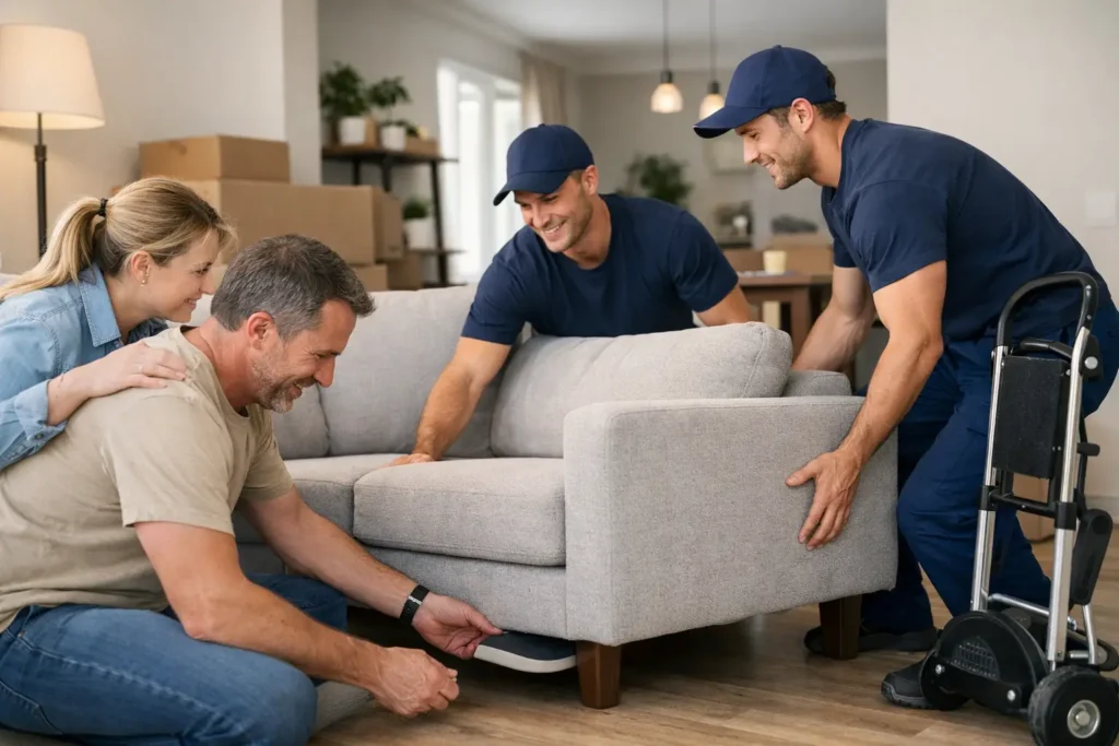 Furniture Rearranging Help That Saves Your Back