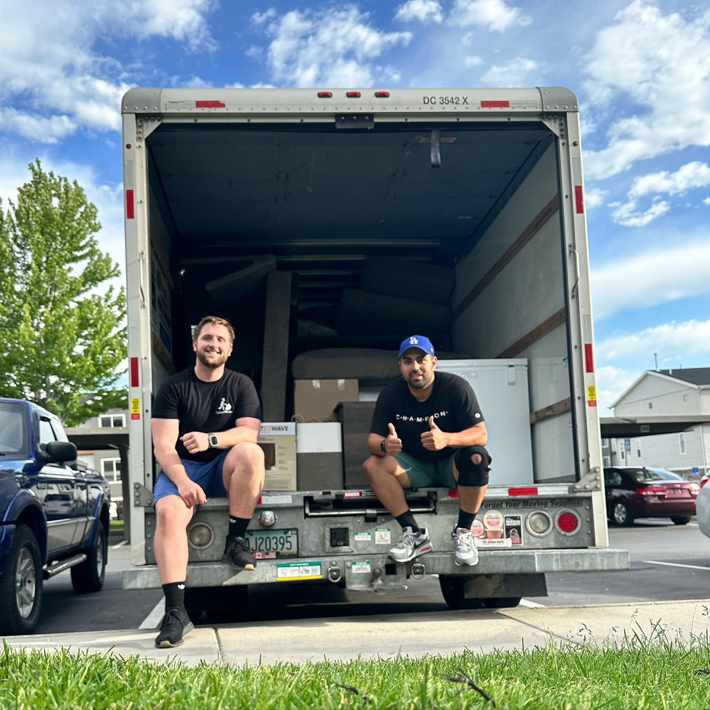 Austin college movers helping with a local move