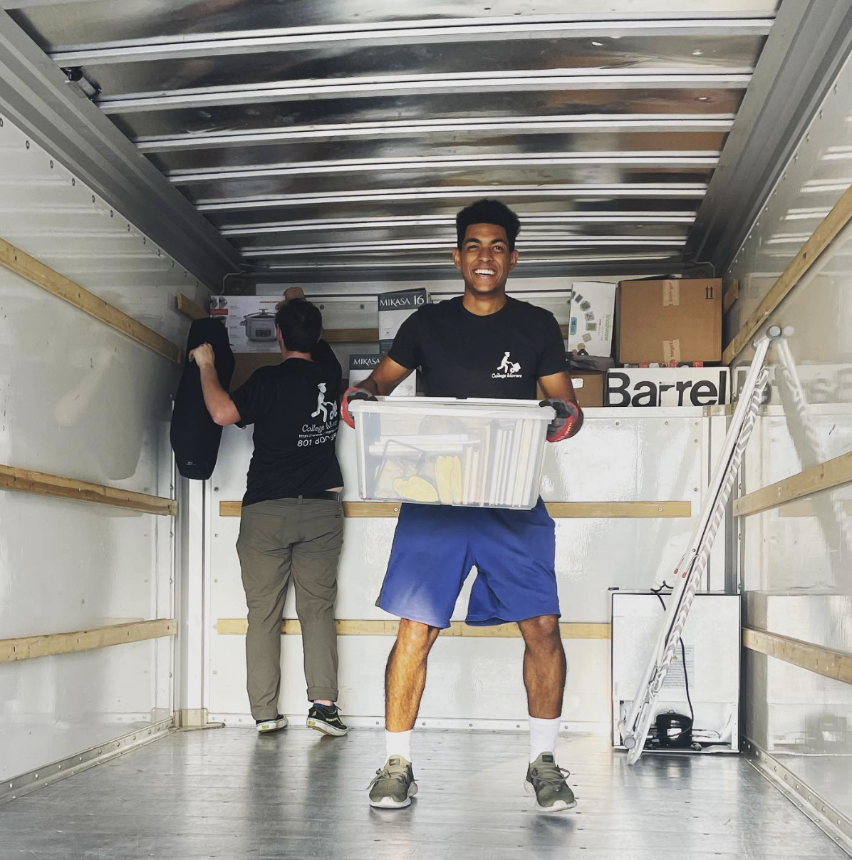 College Movers crew providing moving labor in Austin