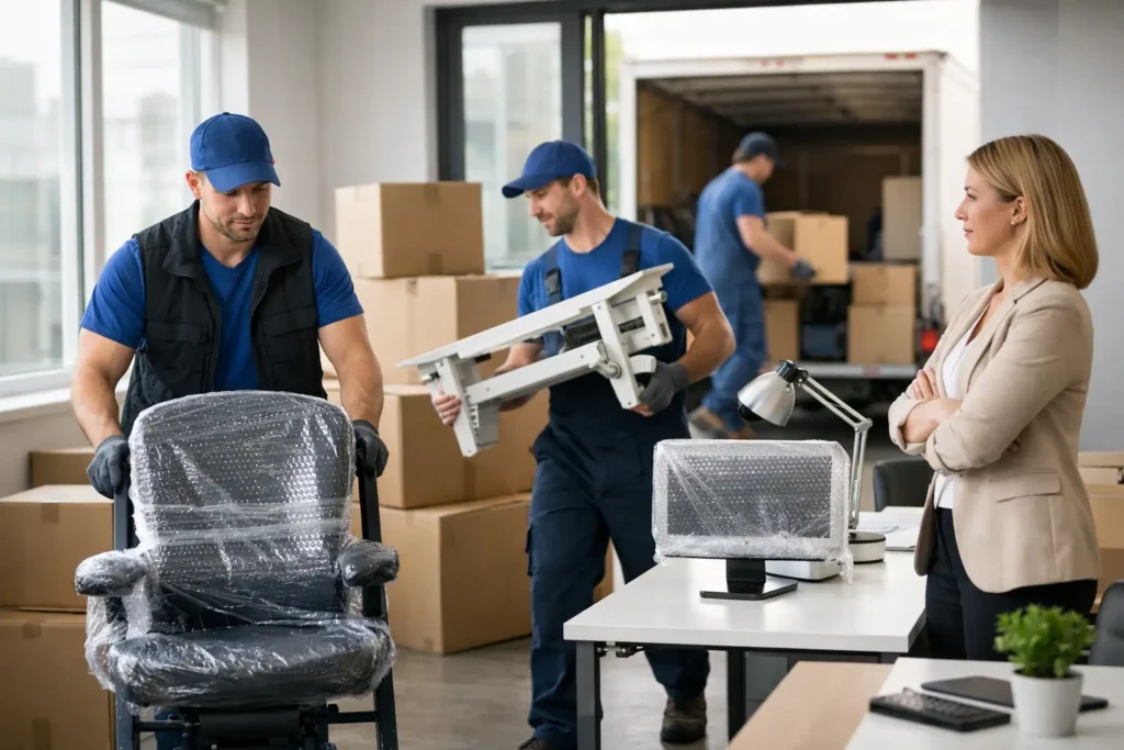 Office Furniture Moving Help That Saves Time