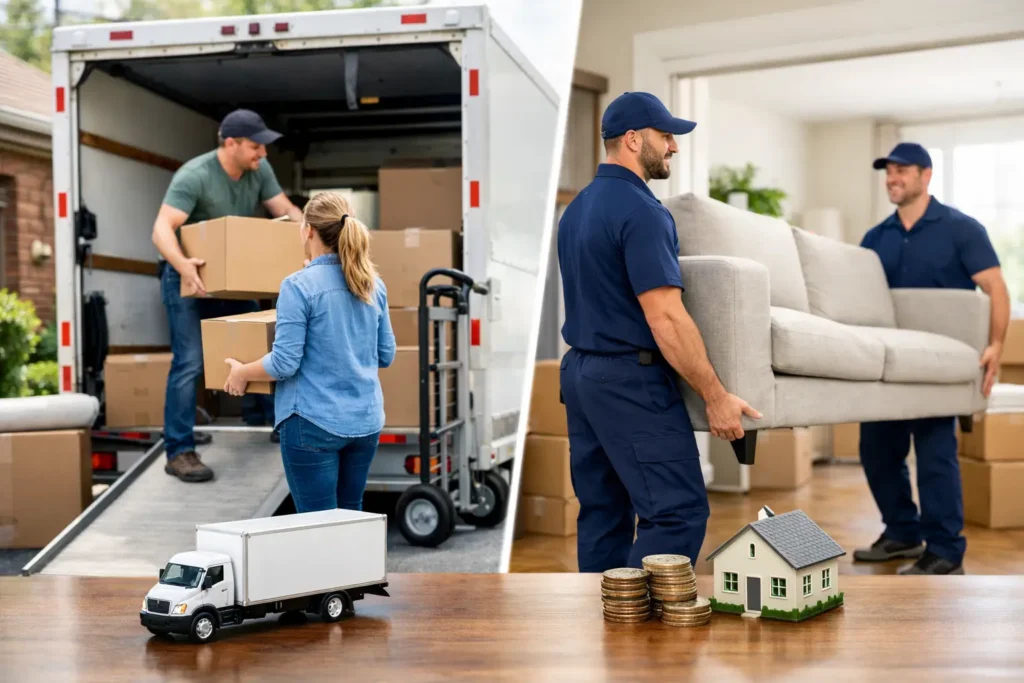 Rental Truck Versus Movers: What Costs Less?